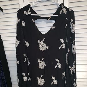 Free People embroidered dress